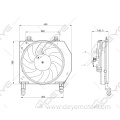 BH 1118160 New arrival electric auto radiator fans